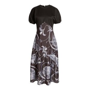 Ted Baker Magylee Floral Mixed Media Floral Midi Dress Women's Size 3